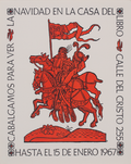 Cartel de LCDL | Navidad en La Casa del Libro, 1966-1967 | Diseño por Irene Delano, 1967 | Curaduría por Irene Delano | Medidas: 50.5 cm x 40. 3 cm | Serigrafía
