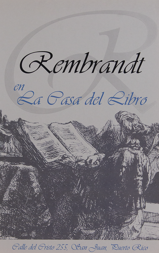 Cartel de LCDL | Rembrandt, 2006 | Medidas: 42.8 cm x 27 cm | Impresión offset